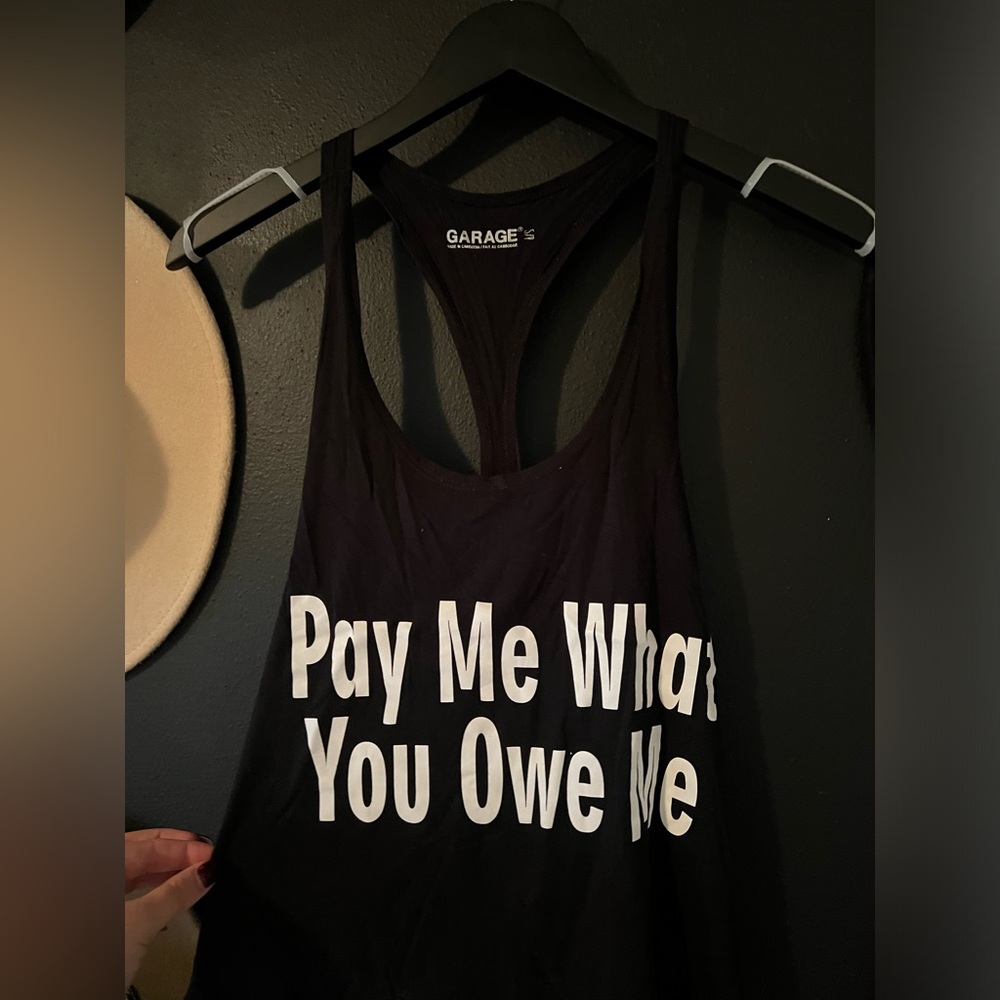 Home made Rihanna lyric tank